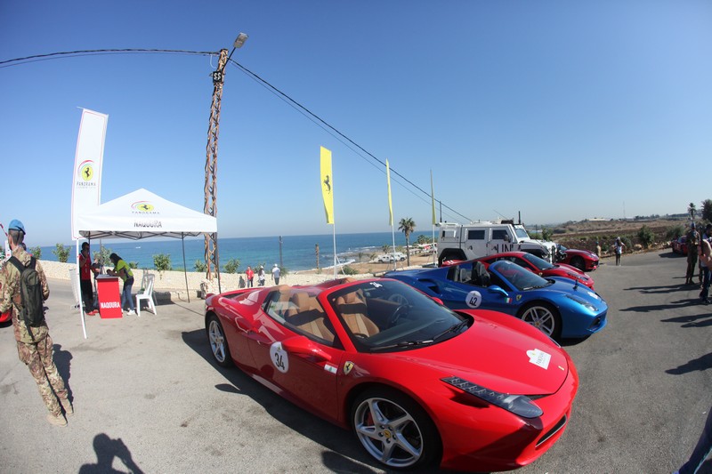 Ferrari Panorama Lebanon 2016 Ride